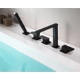 thumbnail image 4 of Anzzi Fr-Az102 Shore Deck Mounted Roman Tub Filler - Nickel, 4 of 7