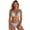 Blue, variant on 2Pcs/Set Bikini Set for Women, Sexy Lace-Up Halter Bra with Shell Decoration, Lace-up Swimming Bottoms, Beachwear Summer Accessories