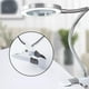 thumbnail image 5 of Lámpara de lupa con abrazadera, luces LED de 4,5 W con lente de vidrio óptico, clips antirayaduras y cuello de cisne flexible de 360° para trabajos artesanales y profesionales., 5 of 6