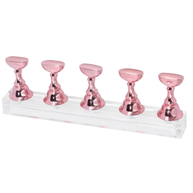Soporte para uñas para pintar uñas, Soporte para práctica de exposiciónica de arte de uñas, Soporte para uñas, soporte para uñas para prensas, Soporte magnético para puntas de