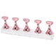 thumbnail image 2 of Soporte de práctica para exhibición de arte de uñas, soporte magnético para puntas de uñas, juego de herramientas de manicura, rosa, 2 of 12