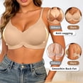 thumbnail image 5 of Yutgune Plus Size Bras For Women Jelly Wireless Full Coverage Scalloped Support For Older Women Bralette, 5 of 7