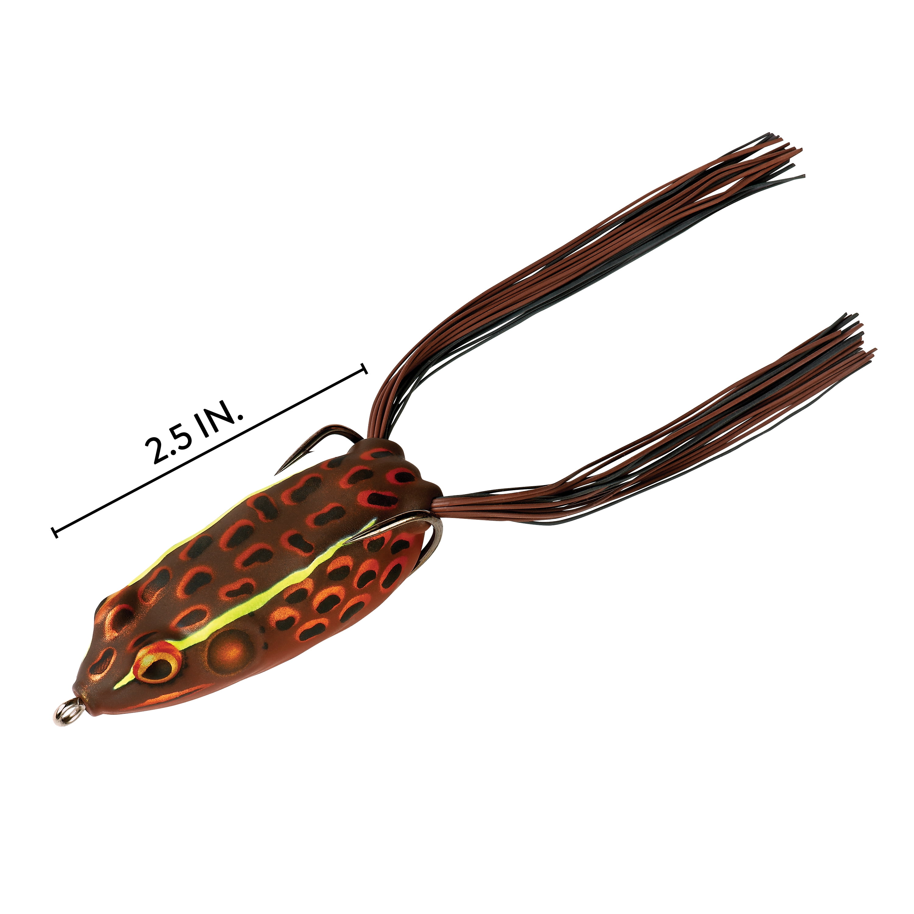 (2 pack) BOOYAH Pad Crasher Hollow Body Frog Sunburn 2 1/2" 1/2 oz.