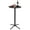 Black, variant on Modern Dining Table, Thickness MDF top white kitchen bar Table，Mid-Century modern dinning Table for Kitchen Dining Room & Living Room.