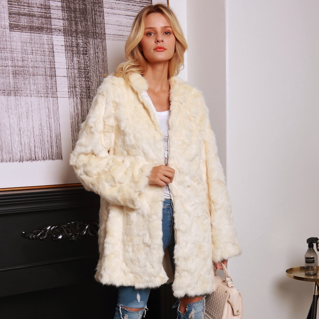 faux fur winter coats canada
