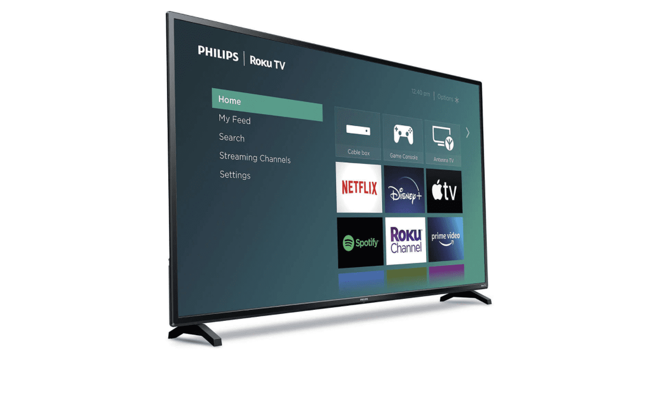 Télécommande Philips Pour TV LED 65" 4K Ultra HD Roku – Modèle F7, Neuve
