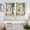 Off-White, variant on Spring Forest Animals Kitchen Curtains Window Panels, Floral Botanical Trees Grey Wooden Insulated Window Treatment Curtain, Grommet Curtains for Bedroom/Living Room/Bathroom, 2 Piece 42"Wx54"L