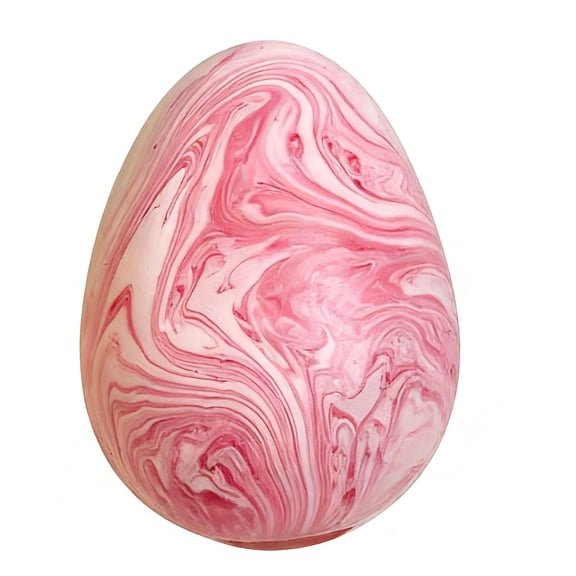 Easter Egg Squeezable Fidget, Stress Egg Squeezable Balls, Slow Rising Colorful Marbled Stress Balls Sensory, Soft Squeeze Decompression Egg for Stress Relief and Sensory Calming