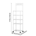 thumbnail image 2 of XGFHYJEH Storage Shelves for Kitchen, Bedroom, Bathroom, Plastic Shelves, Storage Shelf Rack, Storage Shelf Unit, Storage Rack, Storage Racks and Shelving for Small Spaces, 2 of 5