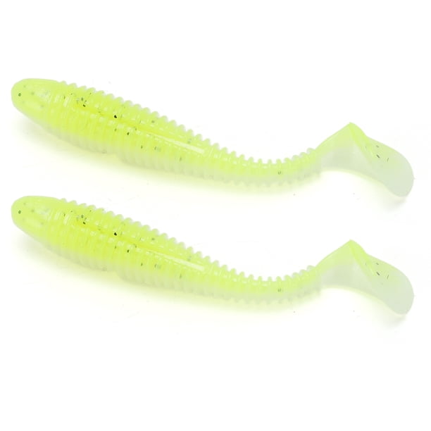 Señuelos de pesca blandos, 15 piezas de señuelos blandos de silicona Cebo blando Señuelo blando de silicona Confiabilidad excepcional