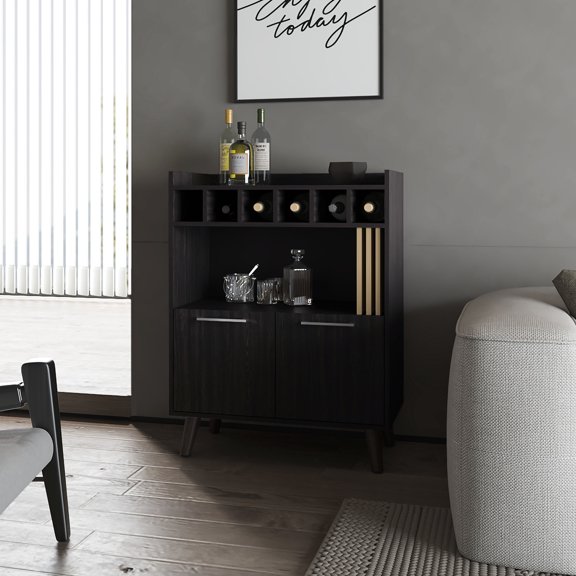 Scratch-proof - Keep wine in good condition - Primary living area - Upper shelf for daily items