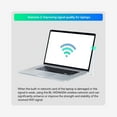 thumbnail image 4 of Adapter, Dual Band 2.4G 5G USB WiFi Adapter High Gain with 6dBi Antenna for Desktop PC, 4 of 8