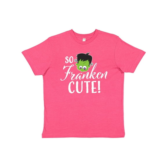 Inktastic Halloween So Franken Cute Youth T-Shirt