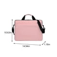 thumbnail image 4 of Laptop Tote Bag 14.1 In And 15.6 In Compatible Polyester Shoulder Bag With Zipper Closure And Waterproof Fabric, 4 of 8