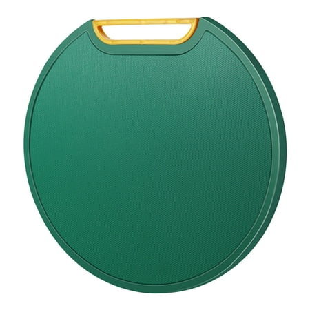 

OAVQHLG3B Vertical Chopping Board Household Anti-mildew Food-grade PE Chopping Board Kitchen Non-slip Round Chopping Board Double-sided Chopping Board