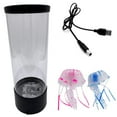 thumbnail image 1 of Medium Jellyfish Lamp LED Color Changing Home Decoration Night Light Jellyfish Aquarium Style Led Lamp, 1 of 6