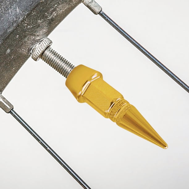 Tapa de válvula de tornillo de coche Tuercas de llanta con pinchos de aluminio Neumáticos de coche coloridos Válvula de llanta Piezas universales de automóviles