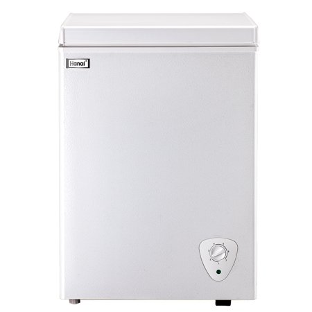 WANAI 3.5 Cu ft Freezer, Chest Freezer,White