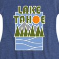 thumbnail image 3 of Instant Message - Lake Tahoe - Toddler & Youth Girls Fit & Flare Dress, 3 of 5