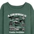 thumbnail image 3 of National Lampoon's Christmas Vacation - Jolliest Bunch - Women's Lightweight French Terry Long Sleeve Shirt, 3 of 5