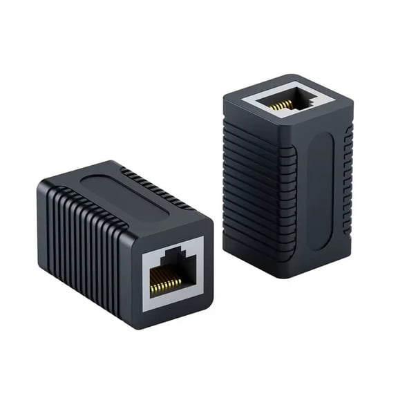 RJ45 Inline Coupler, 5 Pack Cat7 Cat6 Cat5e Ethernet Coupler Female to Female