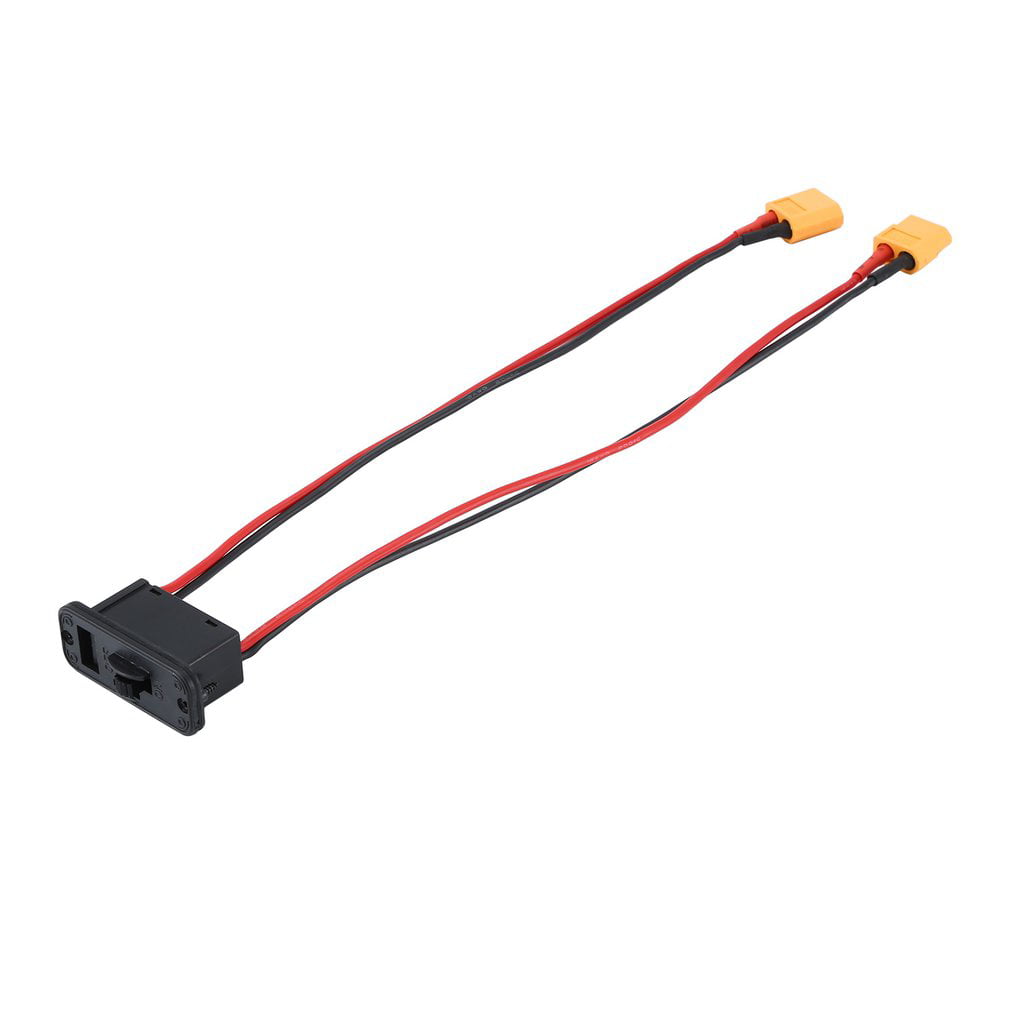 Details about   T Plug On Off Switch Connector Lipo Battery Male Female Wire For RC Model