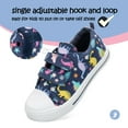 thumbnail image 6 of Kushyshoo Kids Canvas Shoes Colorful Dinosaurs Size 11 Toddler Girl, 6 of 8