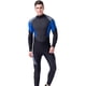 thumbnail image 2 of Traje de neopreno de 3 mm para hombre Traje de neopreno Traje de cuerpo completo Buceo Surf Pesca - Azul Negro Gris XXL Macarena Traje de neopreno para hombre, 2 of 8