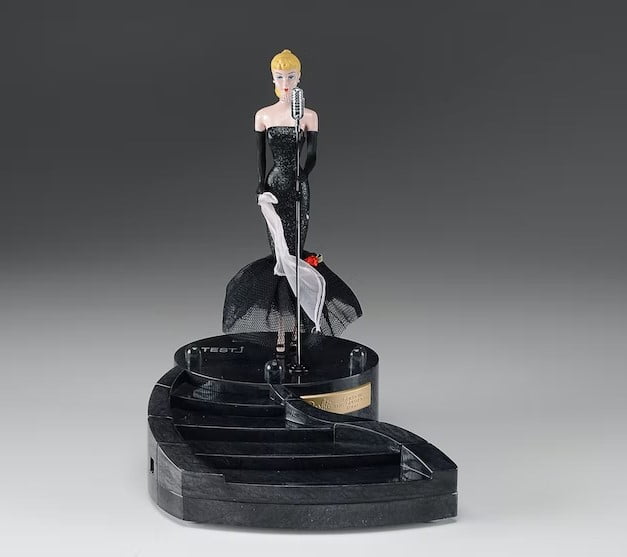 Barbie Doll Solo in the Spotlight Telephone 1995 Segan Telemania