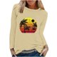 thumbnail image 2 of Ichuanyi Liquidación Fashion Spring Women Spring Long Manges Long Cuello Tops casuales ICHUANYI WER2023082205557, 2 of 5