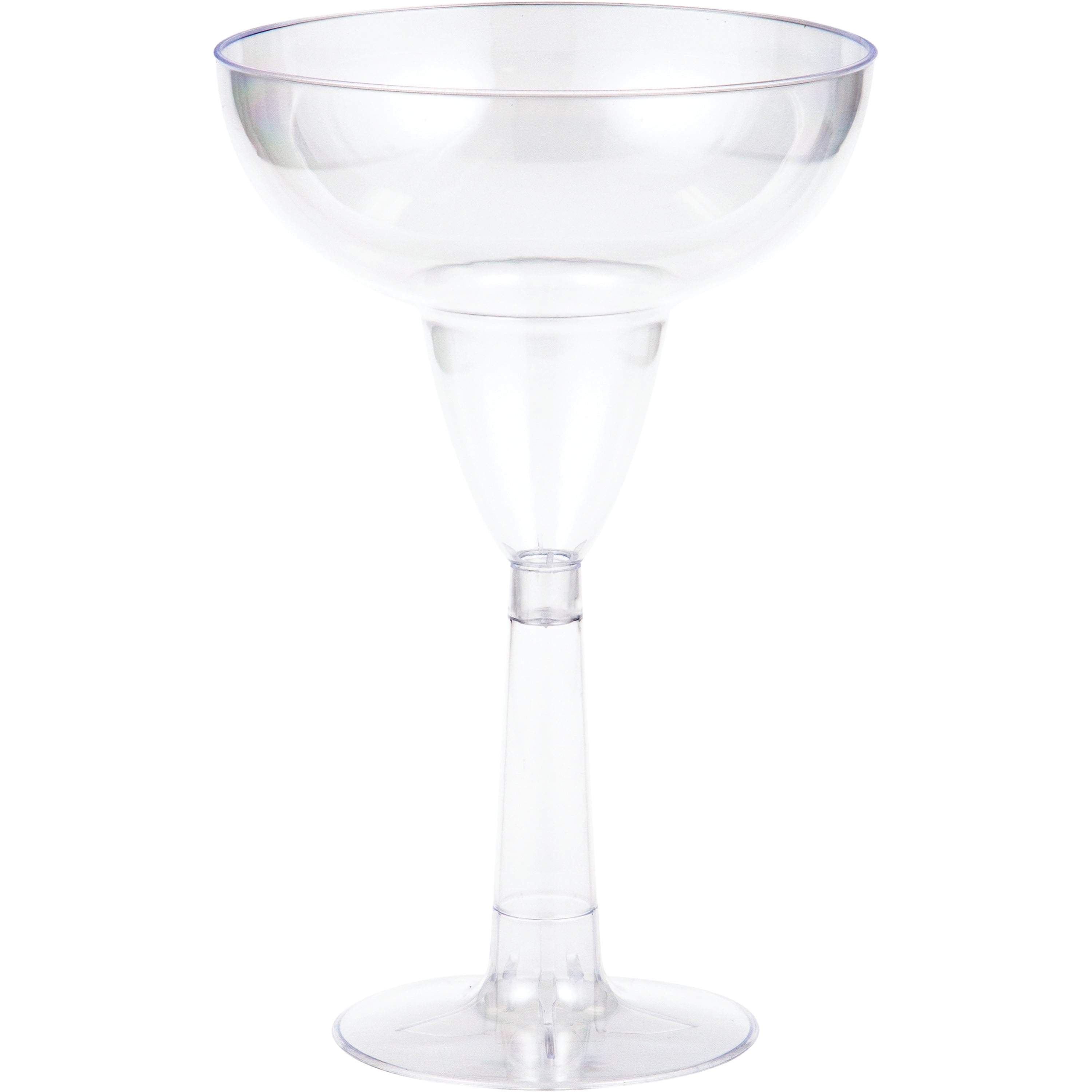 Plastic Margarita Glasses 12 Count for 12 Guests