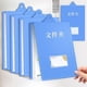 thumbnail image 5 of Carpetas Colgantes Resistentes para Archivadores y Paredes: Carpetas Colgantes Tamaño Carta con Clips, Organizador de Archivos Azul Impermeable con Capacidad para 120 Hojas, 5 of 6