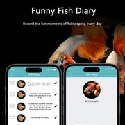Smart Betta Aquarium with App Control, 1.6L Desktop Tank with LED Lighting & Temperature Control, Heated Mini Tank for Small Fish