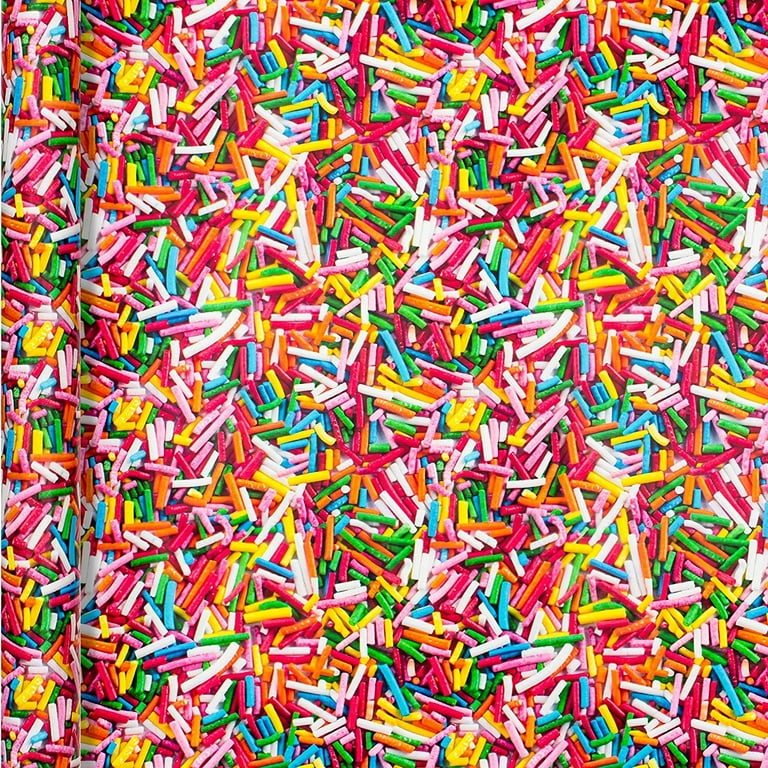 Rainbow Birthday Wrapping Paper - 12.5 Sq Ft - Buy Online