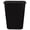 Black, variant on Basics Rectangular Plastic Office Wastebasket, Easy to Clean,15.5"L x 11.5"W x 20"H, 10 Gallon, Black, 2-Pack