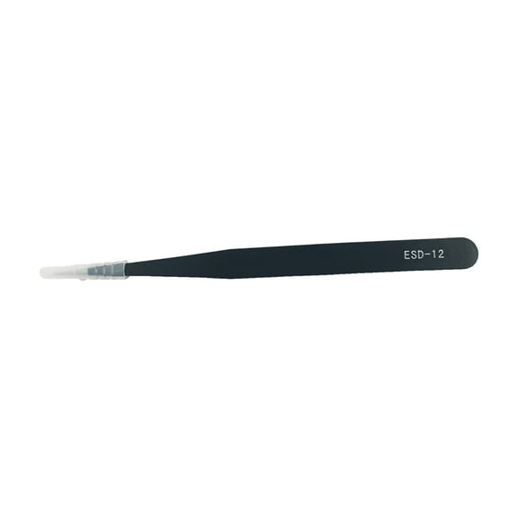 Vetus ESD Safe Fine Tip Straight Anti-Static Tweezers Eyelash Extensions ESD-12