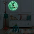 thumbnail image 4 of Halloween Wall Sticker PVC Pumpkin Castle Bat Luminous Moon Sticker Wall Decor, 4 of 10