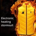 thumbnail image 7 of Edvintorg 4-15 Years Winter Jacket for Boys Children Sleeveless Outwear Usb Intelligent Constant Temperature Heated Coat for Girls Winter 2 Areas Heated Waistcoat Jackets, 7 of 7