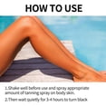 thumbnail image 4 of Fiudx Spray Bronceador, Bruma Hidratante Potenciadora Del Bronceado, Fórmula Bronceadora Aceite Natural, Spray Solar Hidratante, Uso En Salones de Belleza, Piel Seca y Sensible, Experiencia Refrescan, 4 of 6