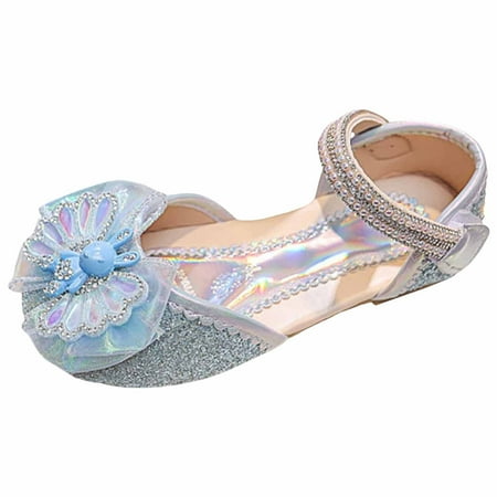 

Youmylove Girls Sandals Classic Kawaii Cute Rabbit Diamond Decorative Flat Bottom Comfy Princess Shoes Toddler Children Cute Walking Footwear