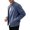 Navy, variant on UDAUDU Men's Lightweight Bomber Jacket Causal Zip Up Fall Winter Fashion Stylish Windbreaker Faux Suede Jacket 2XL