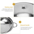 thumbnail image 3 of ifundom 1 Set of Stainless Steel Pots Hot Pot Cooking Practical Design for Cooking at Home, 3 of 7