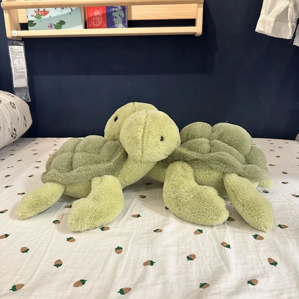 Tortuga de peluche de animales para niños, lindo bebé, súper verde, regalo de juguete para bebé, 28/35/40CM