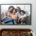 thumbnail image 4 of 16x22 Rustic Brown Real Wood Picture Frame Width 0.75 inches | Interior Frame Depth 0.5 inches |, 4 of 8