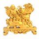 thumbnail image 5 of Buda sentado en Money Figurine Escultura de 3.2x3 pulgadas Decoración de la mesa para regalos colgantes de la casa, 5 of 9