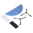 thumbnail image 5 of 2Set Vacuum Cleaner Side Brush Filter Screen Duster Cloth Replacement Set for Lefant M200/201/501/520/T700, 5 of 5