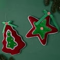 thumbnail image 2 of Northlight 7.5" Red and Green Peppermint Tree Christmas Ornament, 2 of 7