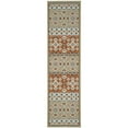 thumbnail image 6 of SAFAVIEH Veranda Moriah Southwestern Indoor/Outdoor Area Rug, 6'7" x 6'7" Square, Green/Terracotta, 6 of 10