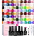 thumbnail image 1 of Set de esmaltes de uñas en gel Beetles, 100 colores con capa base, 1 of 6