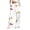 White 1, variant on Cute Cartoon Print Sports Jogger Pants for Women Wide Leg Pocket Sweatpants with Drawstring